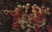Lucas Cranach Details of The Stag Hunt France oil painting reproduction